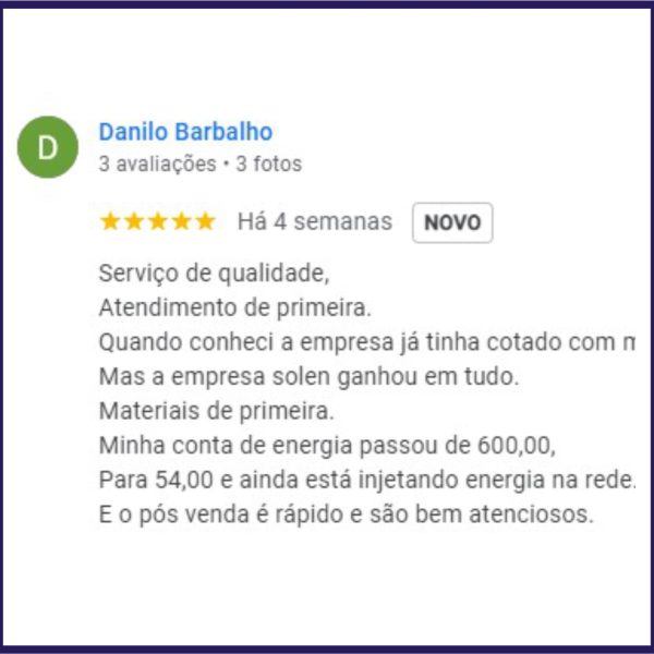 Avaliação Danilo